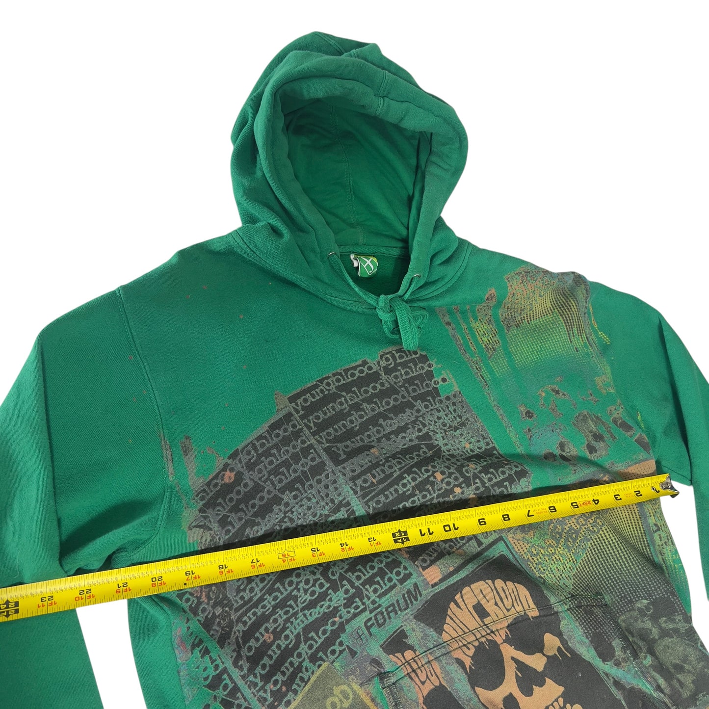 Forum Youngblood hoodie small tag medium fit