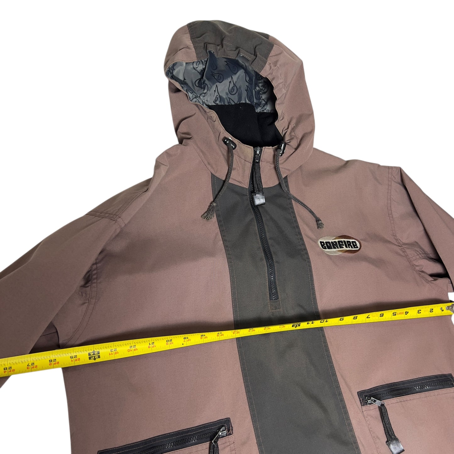 Bonfire 90s half zip Jacket Men’s Medium (L/XL fit)