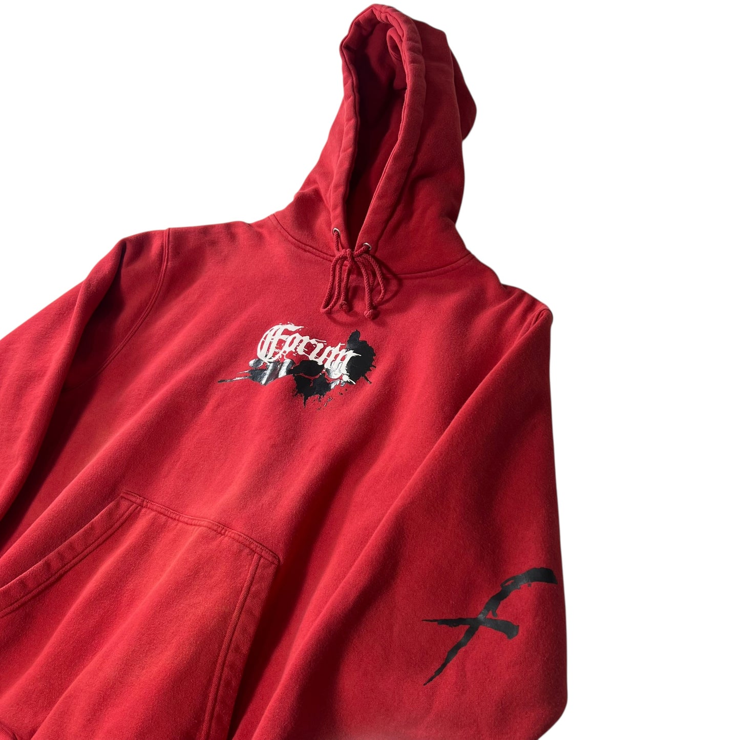 Forum Destoyer paint splatter hoodie men’s Large