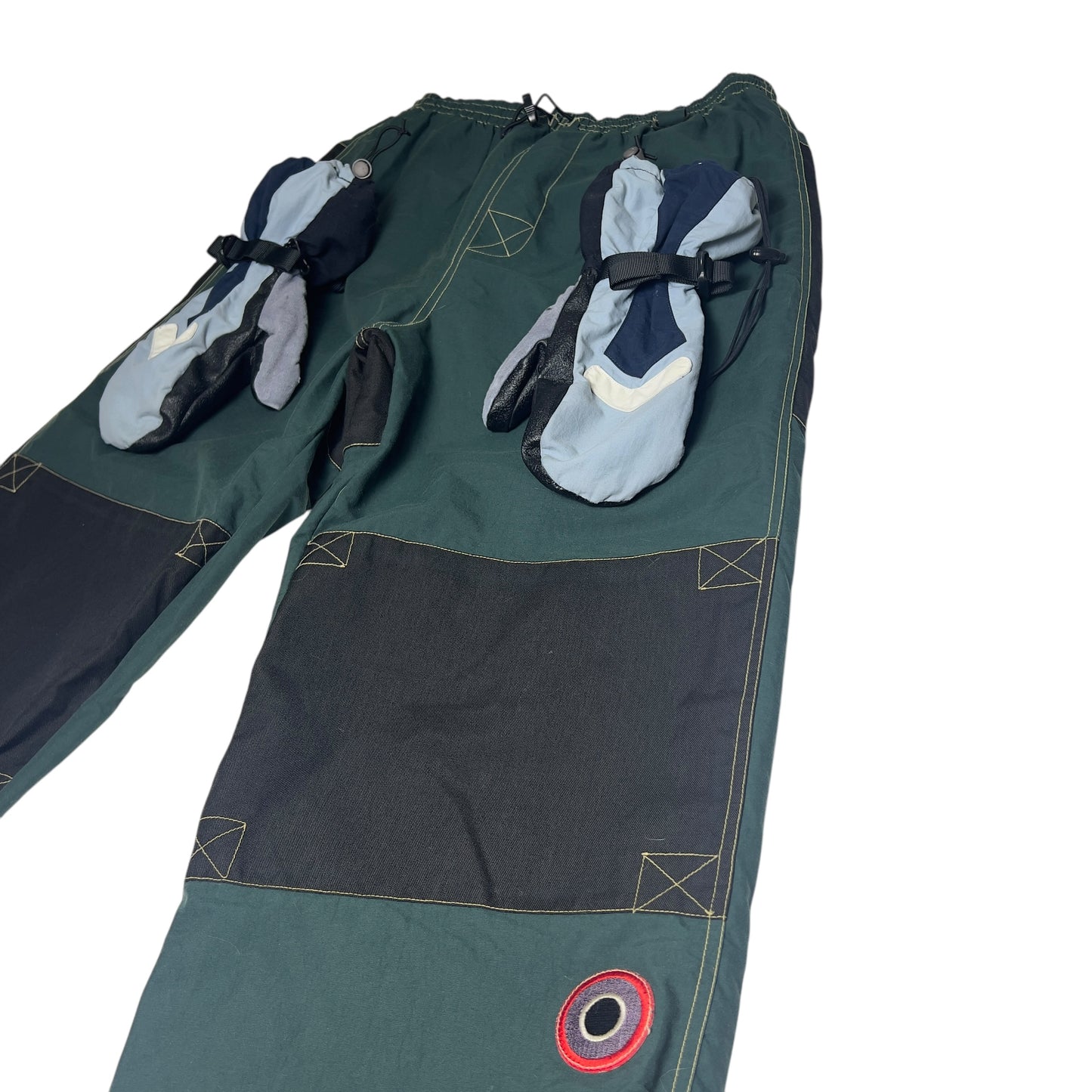 1994 Burton Biolight pants and universe mittens size medium