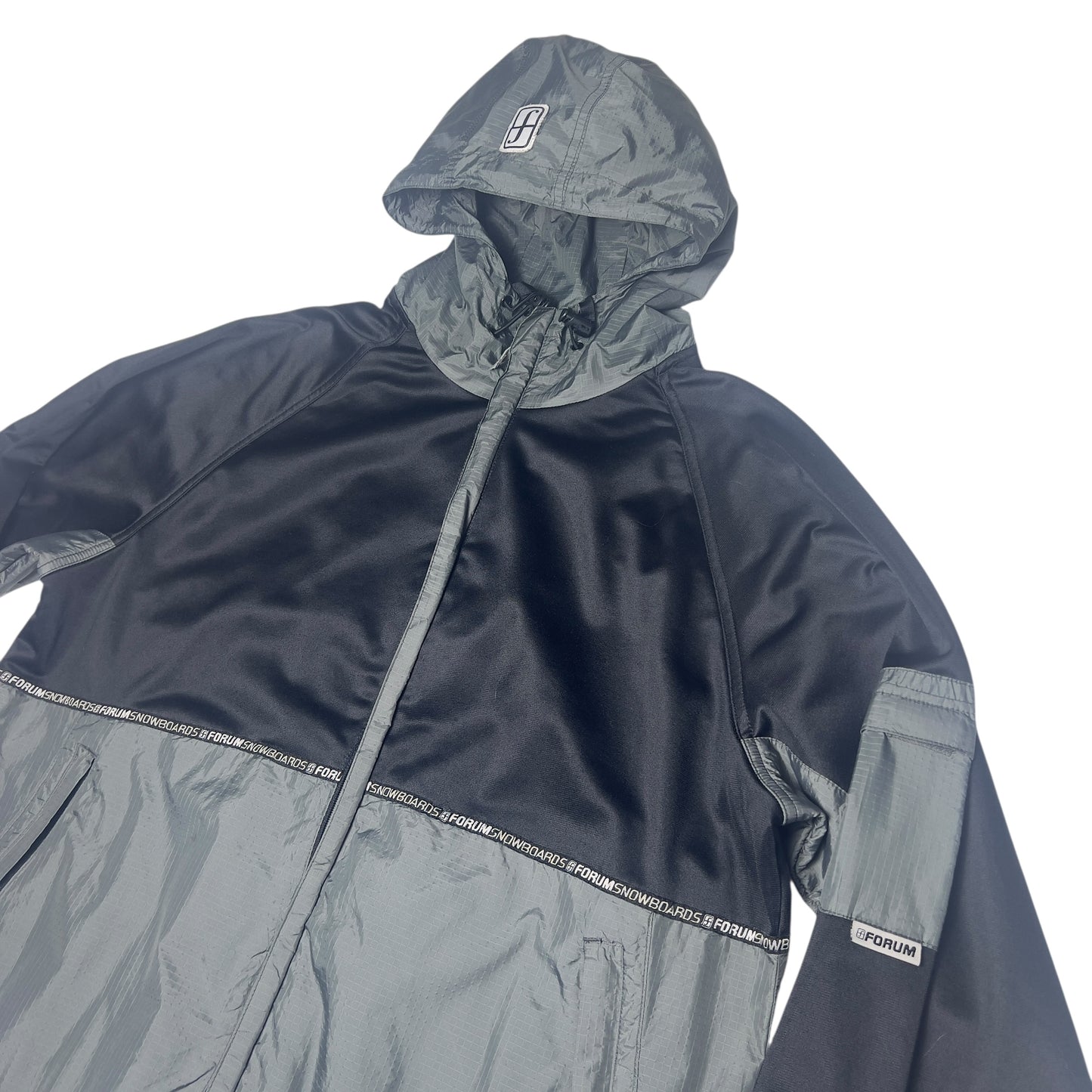 Forum Snowboards hooded track jacket men’s large