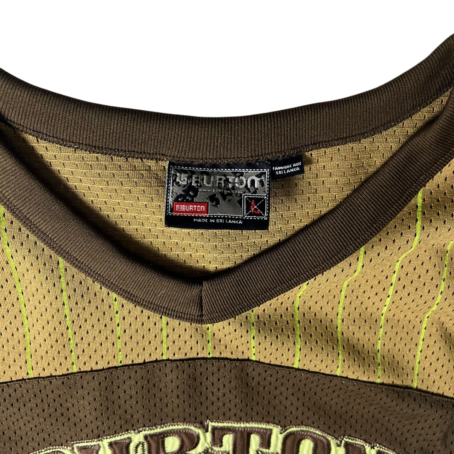 Burton vtg basketball jersey men’s Large