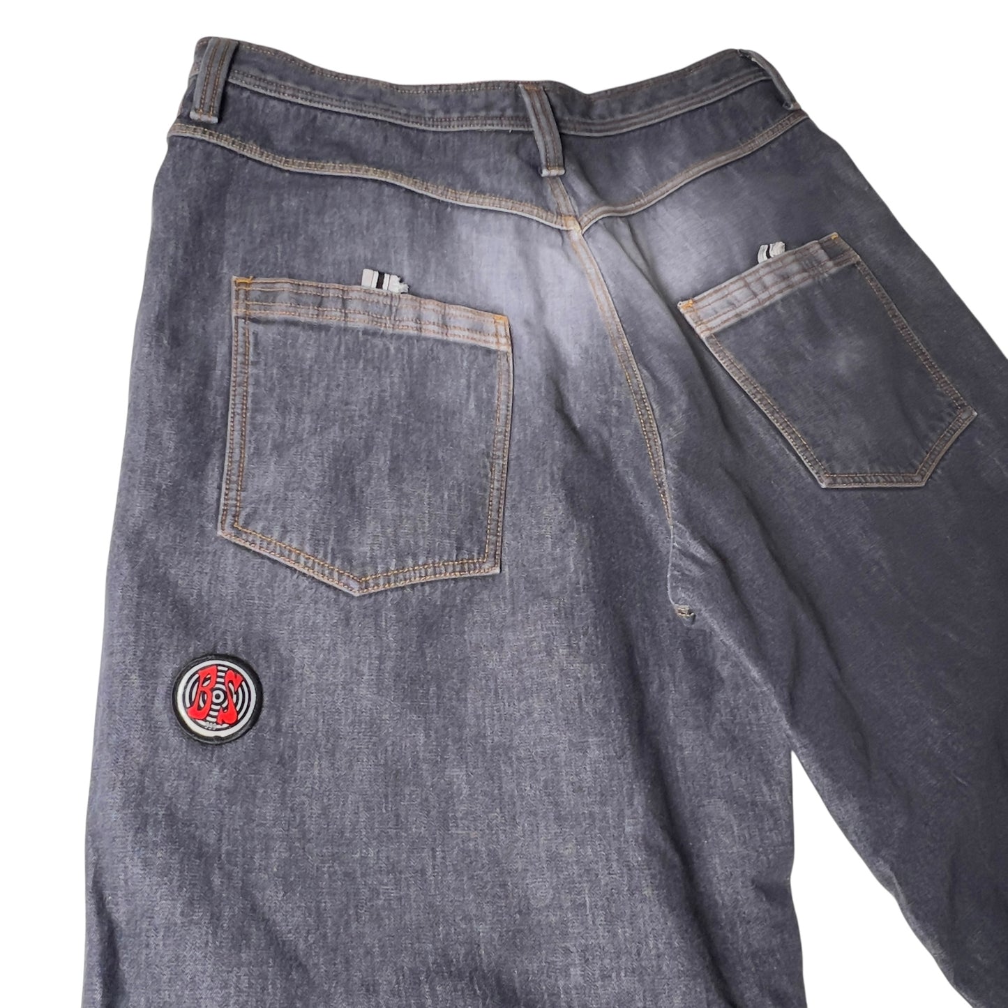 Burning Snow 90s Baggy Denim Snowboard Pants Men’s XL