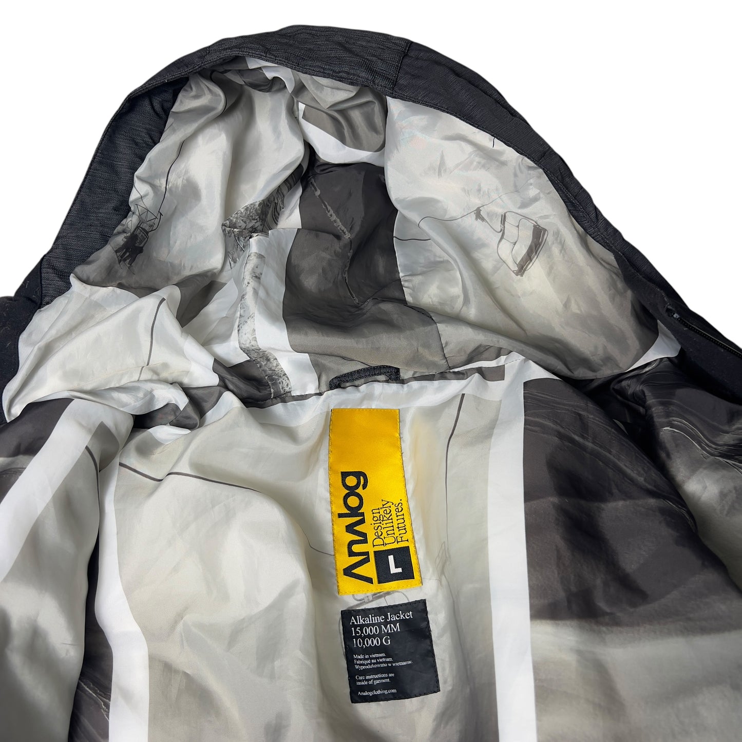 Analog “Blotto” Down Puffer Snowboard Jacket Men’s Large