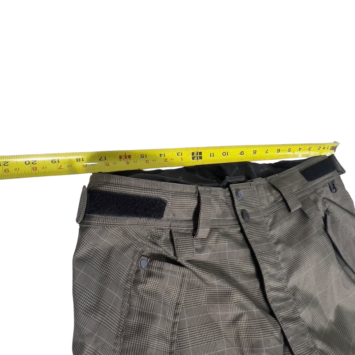 Special Blend snowboard pants heavy weight plaid herringbone Men’s Large