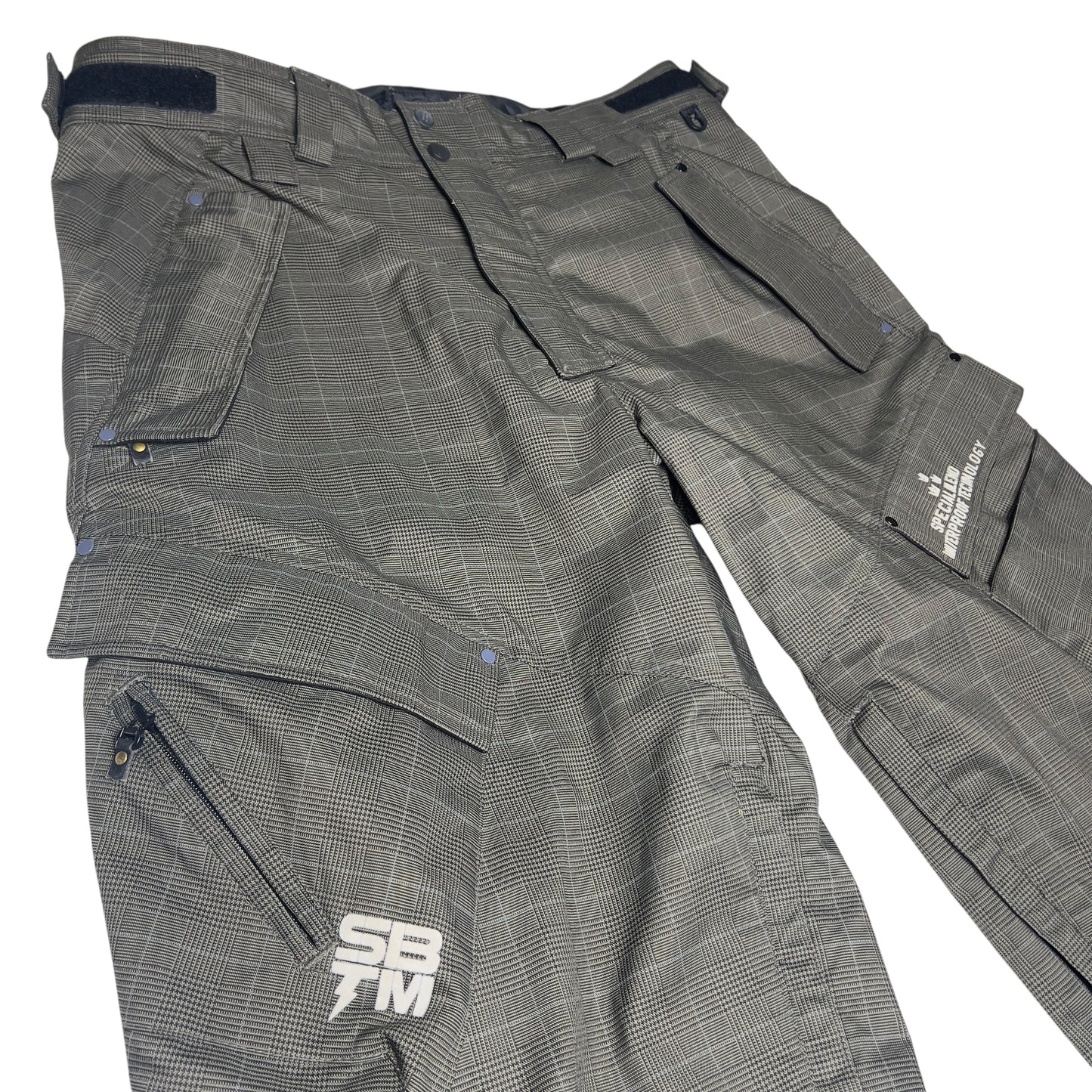 Special Blend snowboard pants heavy weight plaid herringbone Men’s Large