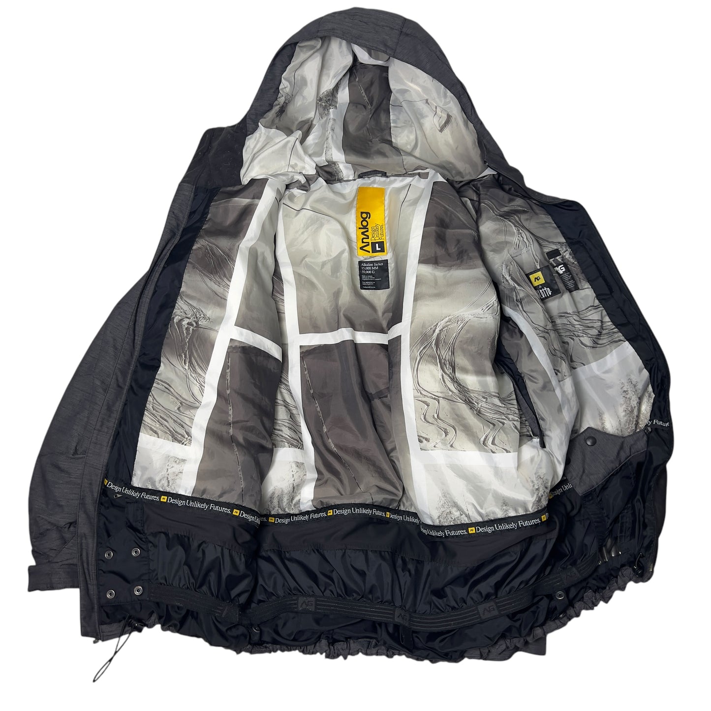Analog “Blotto” Down Puffer Snowboard Jacket Men’s Large