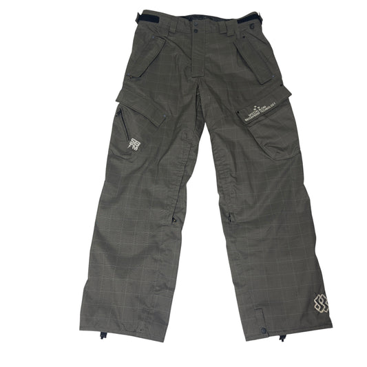 Special Blend snowboard pants heavy weight plaid herringbone Men’s Large