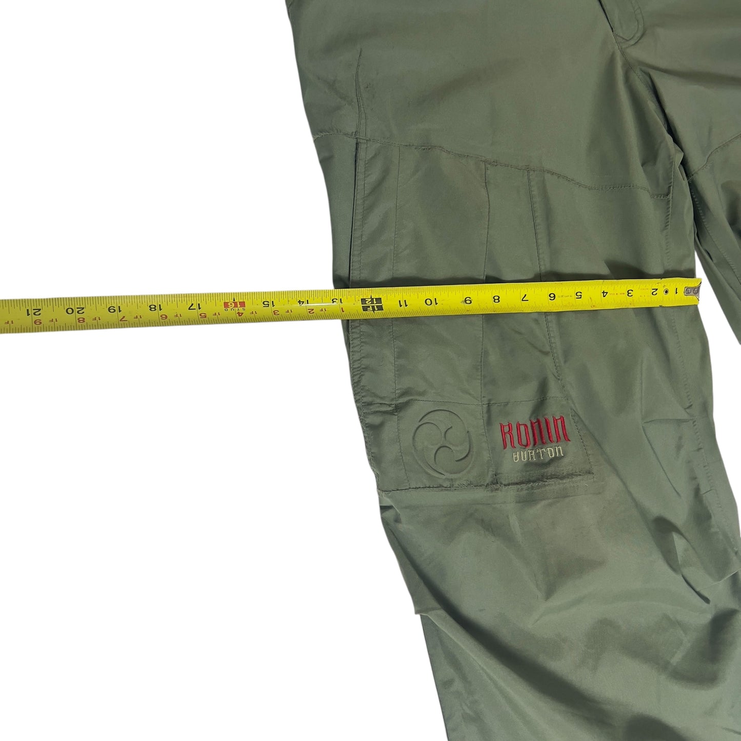 Burton Ronin vtg Baggy Green Snowboard Pants Men’s Large
