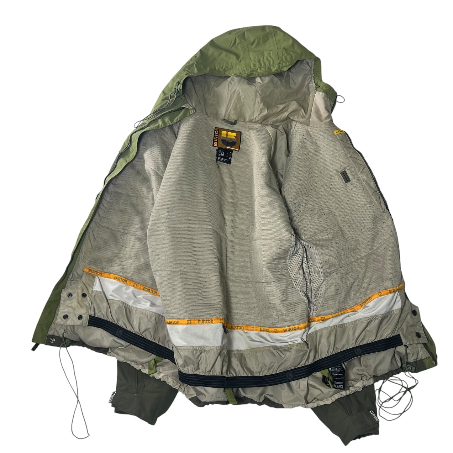 Burton 2003 color block jacket men’s Large