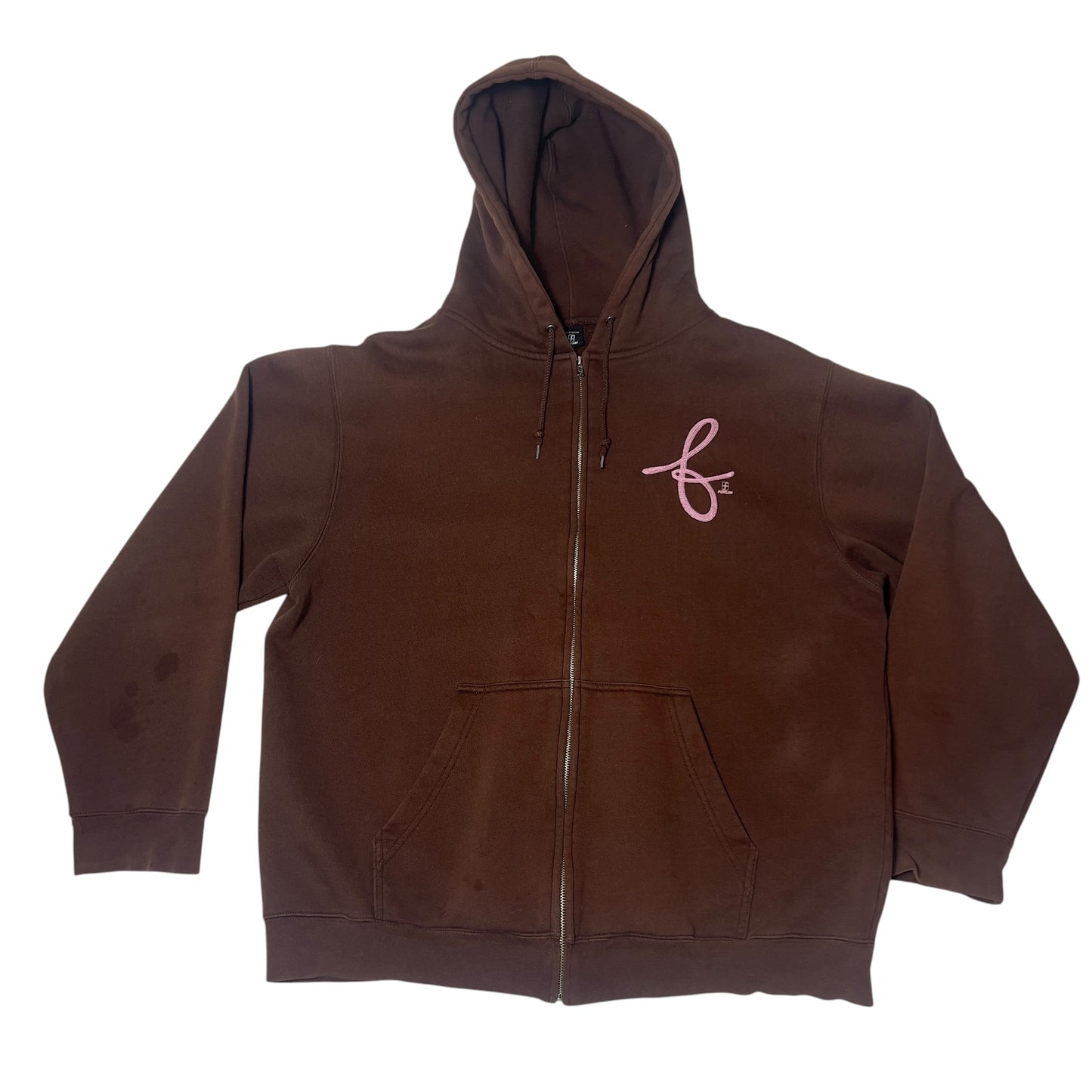 Forum Snowboards Embroidered Zip Up Hoodie Men’s Large VTG