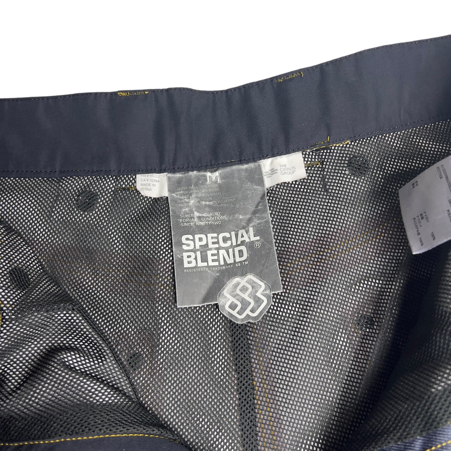 Special Blend 2001/2002 Denim Snowboard Pants Size Medium