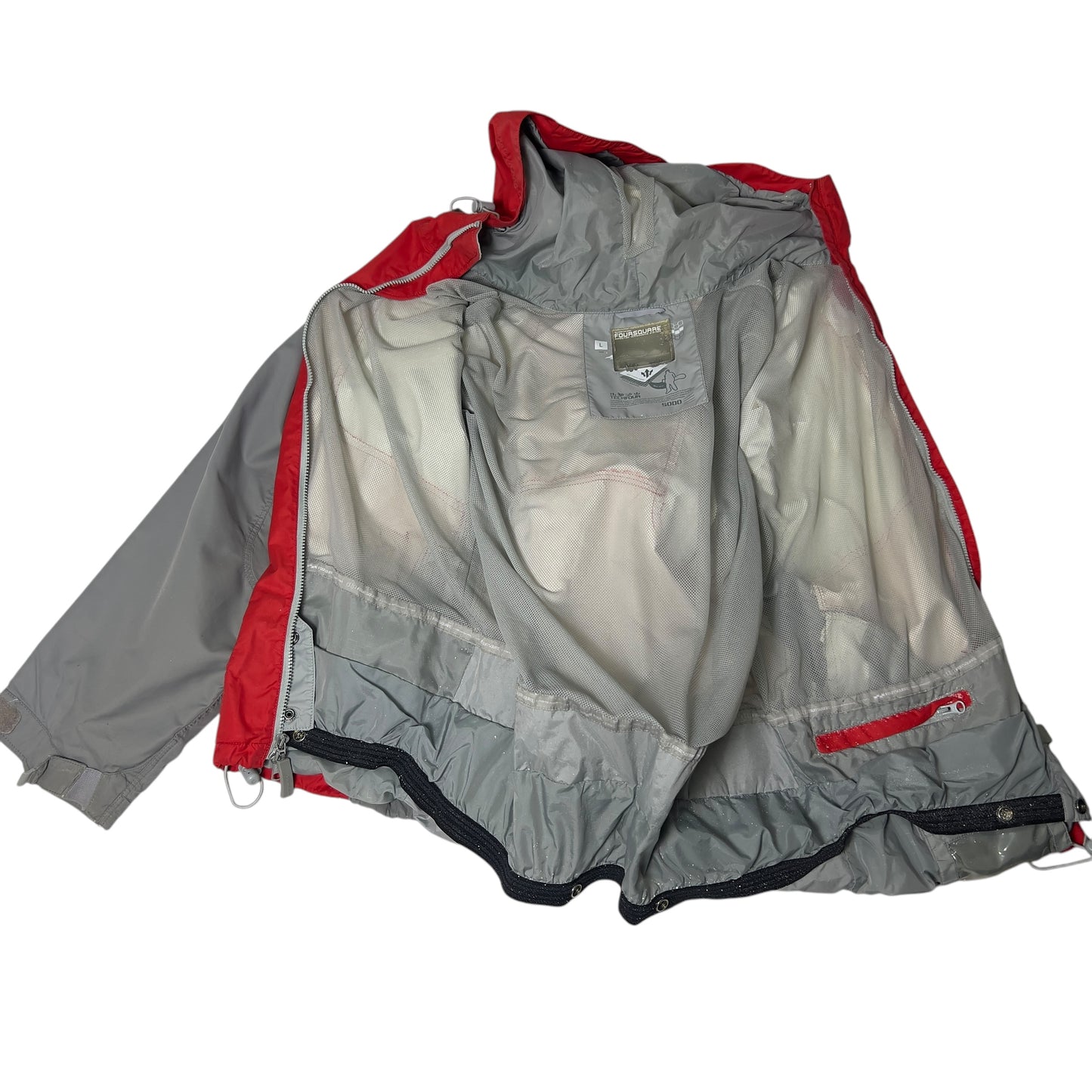 Foursquare vtg light snowboard jacket men’s Large