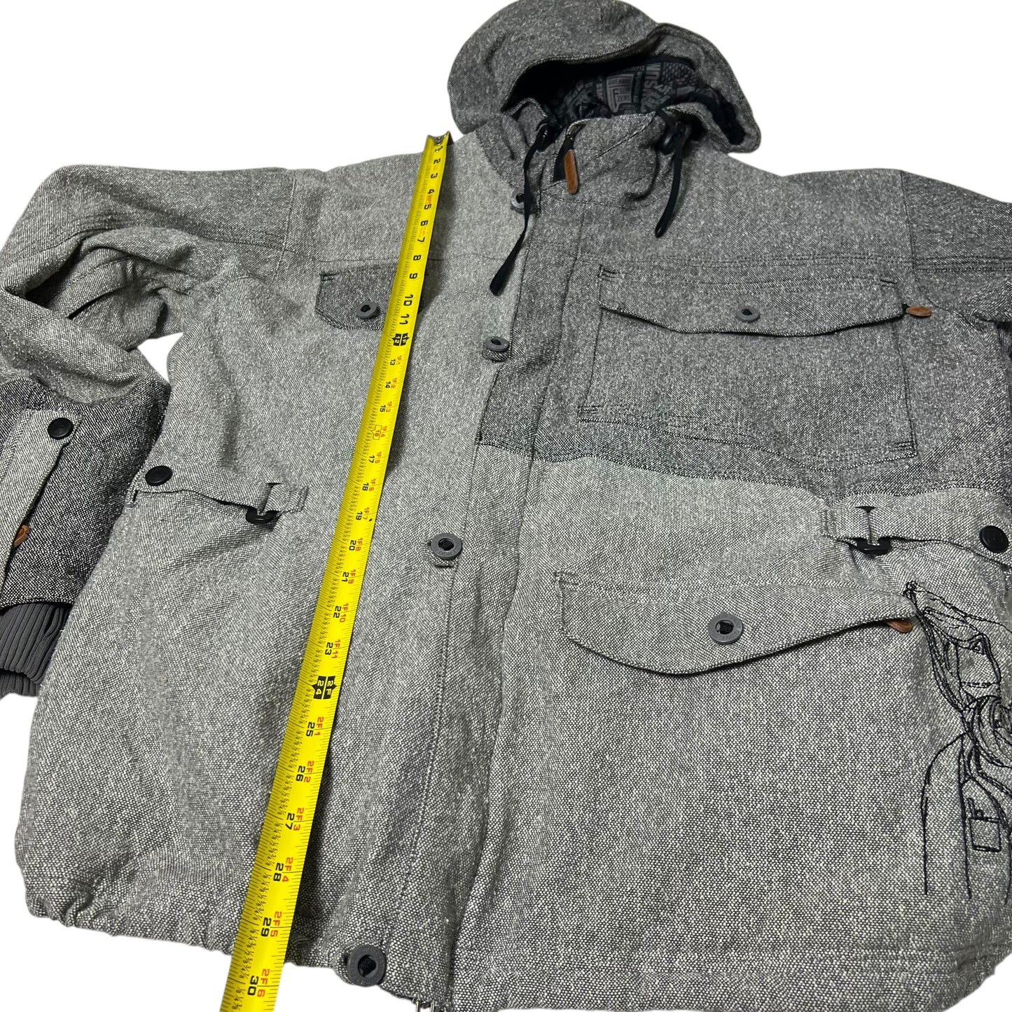 Grenade 2007 DK Fatigue Project Snowboard Jacket Men’s XL