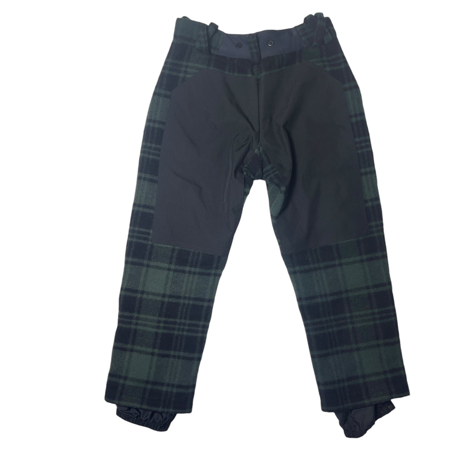 1994 Burton Wool Sap Snowboard Pants Green Plaid Men’s XL Vintage