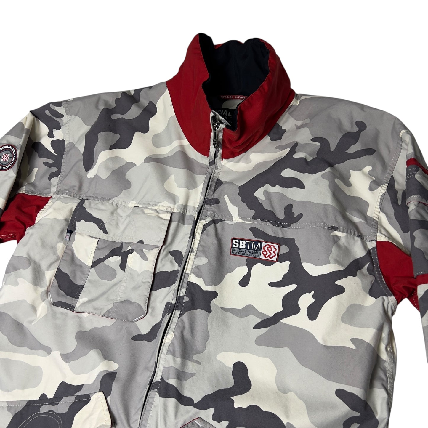 99/00 Special Blend Camo Snowboard Jacket size Large