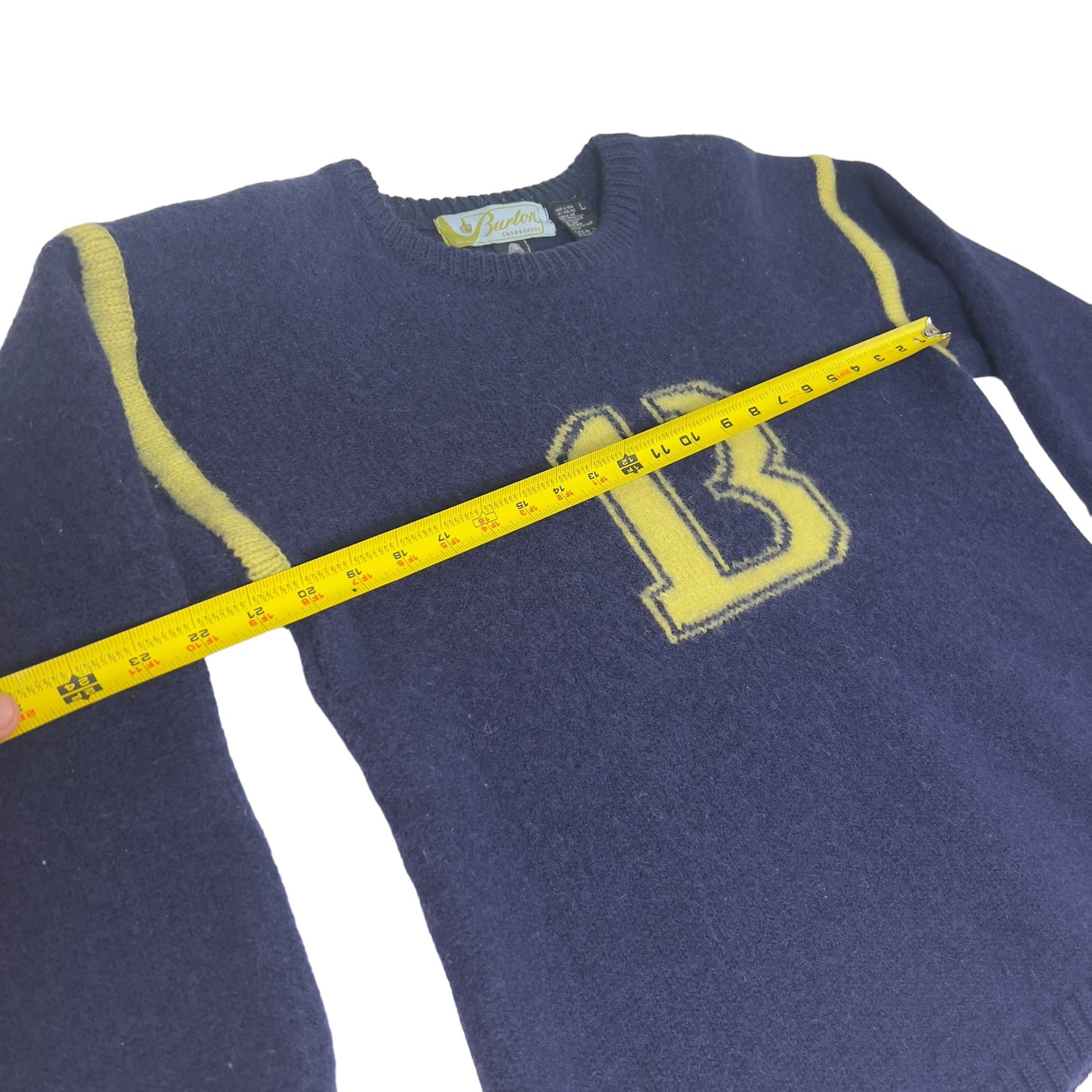 VTG Burton Snowboards Pure Virgin Wool Sweater Men’s small/medium