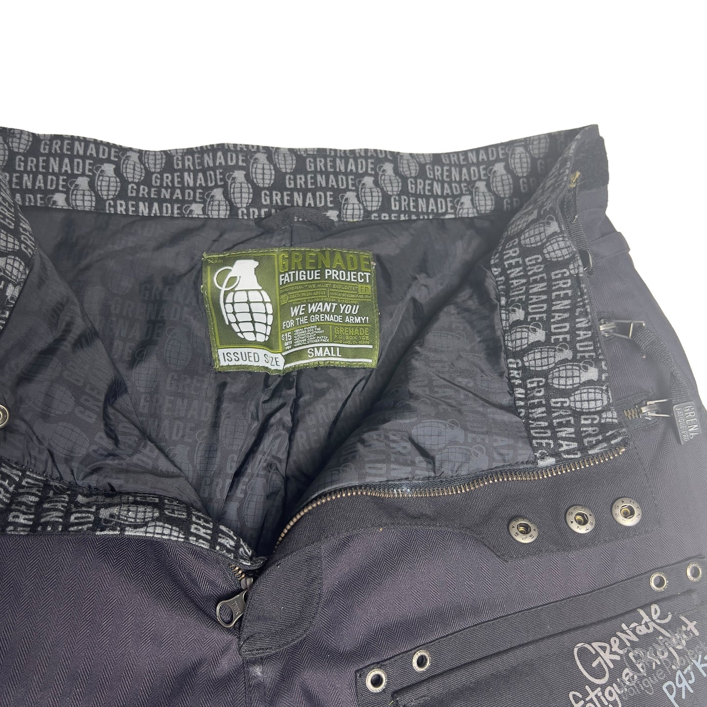 Grenade Punk Pants Men’s Small (will fit medium)