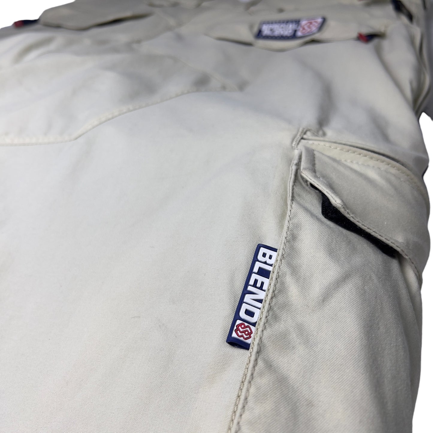 Special Blend 98/99 Compass Cargo Snowboard Pants Cream Khaki Men's Large