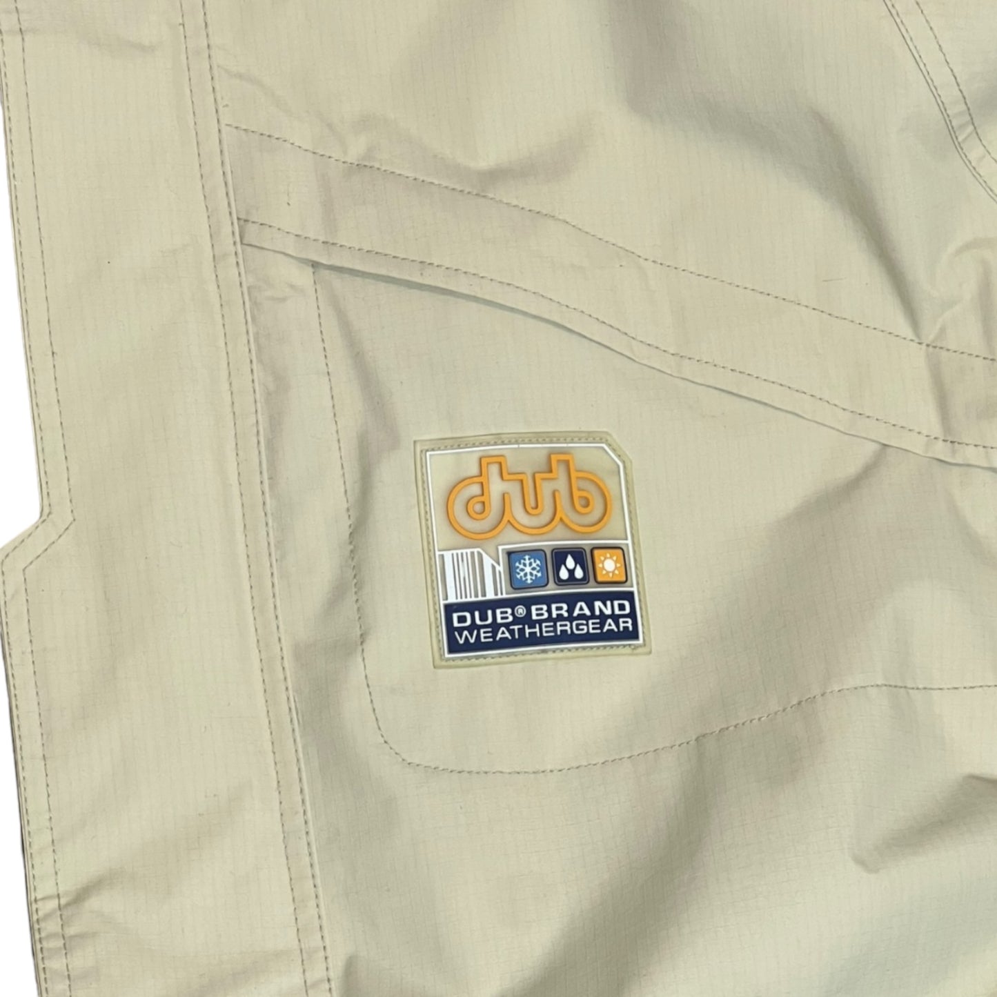 Dub Brand Weathergear Tan Green Shell Men's XXL